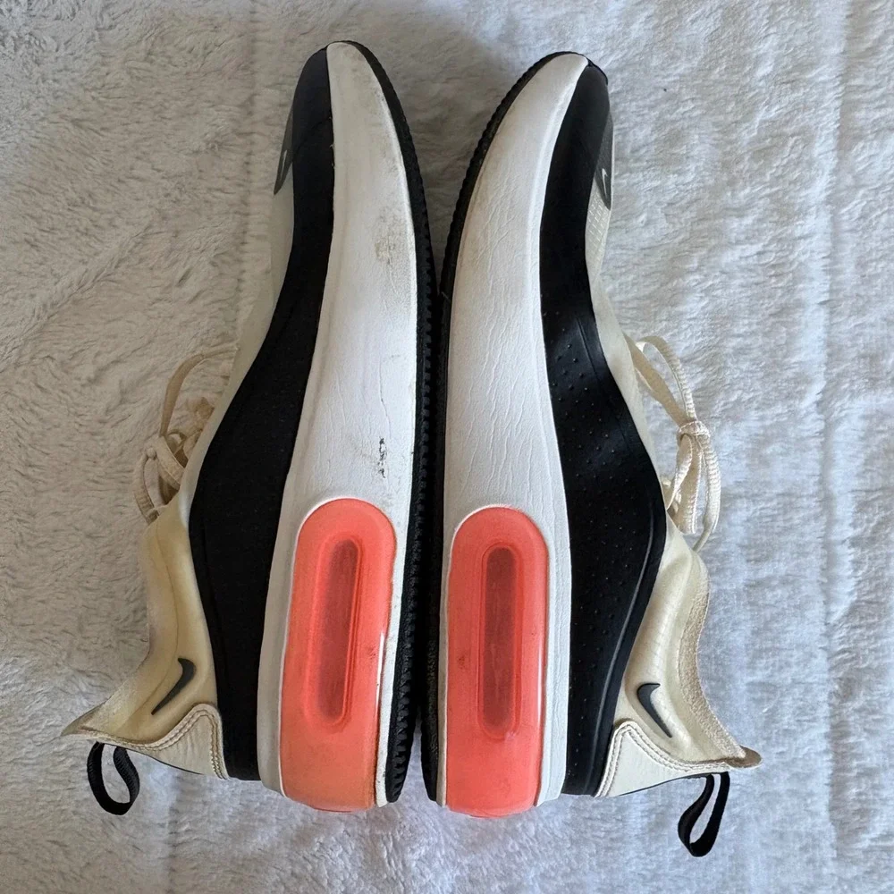Nike Air Max Dia Women Pale Ivory Black Hyper Crimson AQ4312-101 Sneakers